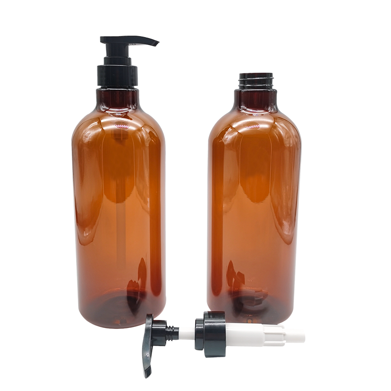 ขวดโลชั่นเจลอาบน้ำแชมพูใส