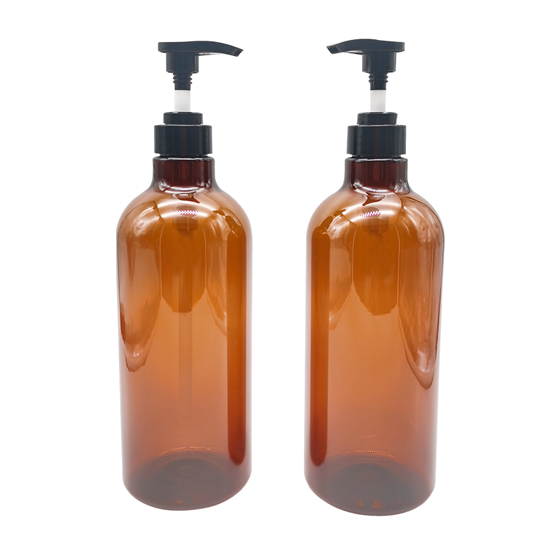 ขวดโลชั่นเจลอาบน้ำแชมพูใส