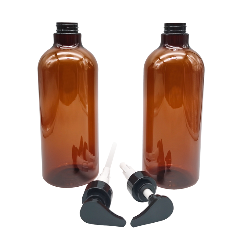 ขวดโลชั่นเจลอาบน้ำแชมพูใส