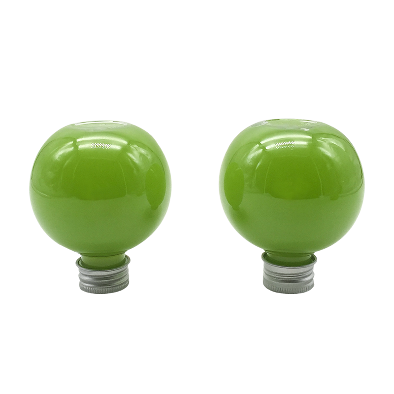 น้ำผลไม้ทรงกลมดื่มขวดชานม