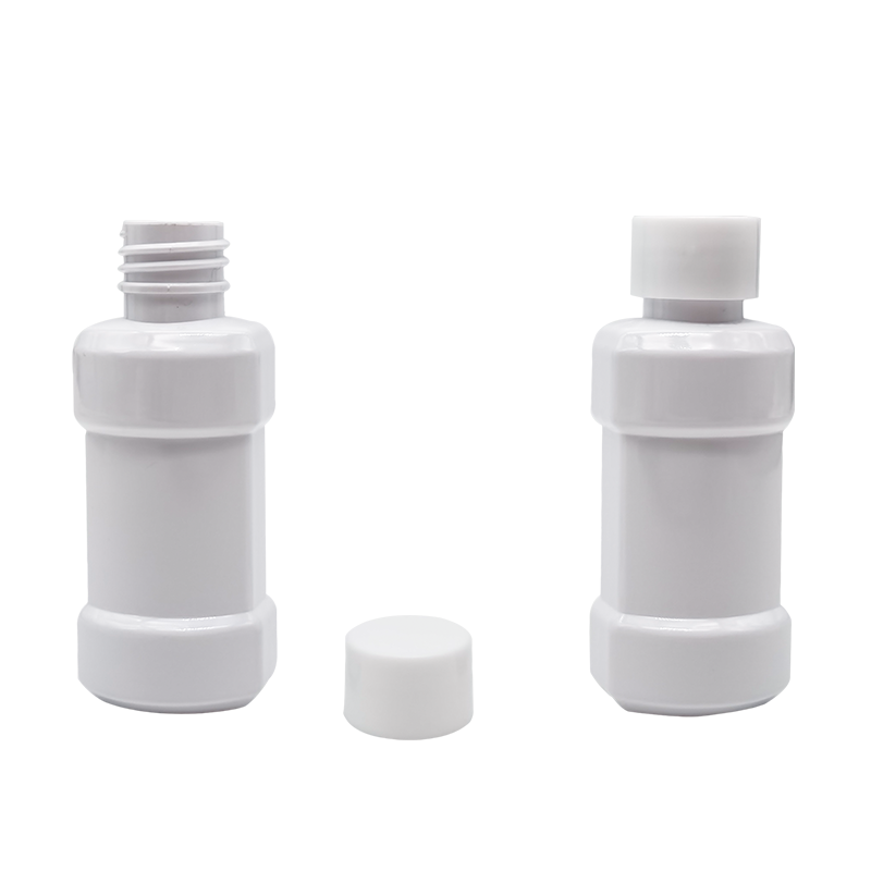 ตัวอย่างขวดน้ำยาบ้วนปากทดลอง