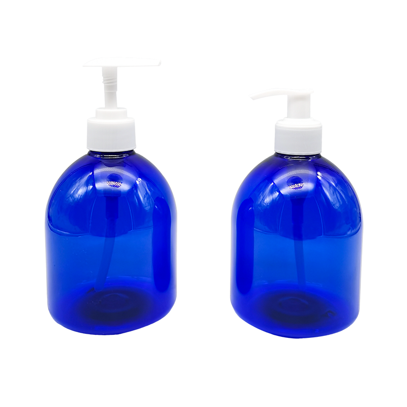 ขวดเจลล้างมือ สีฟ้า