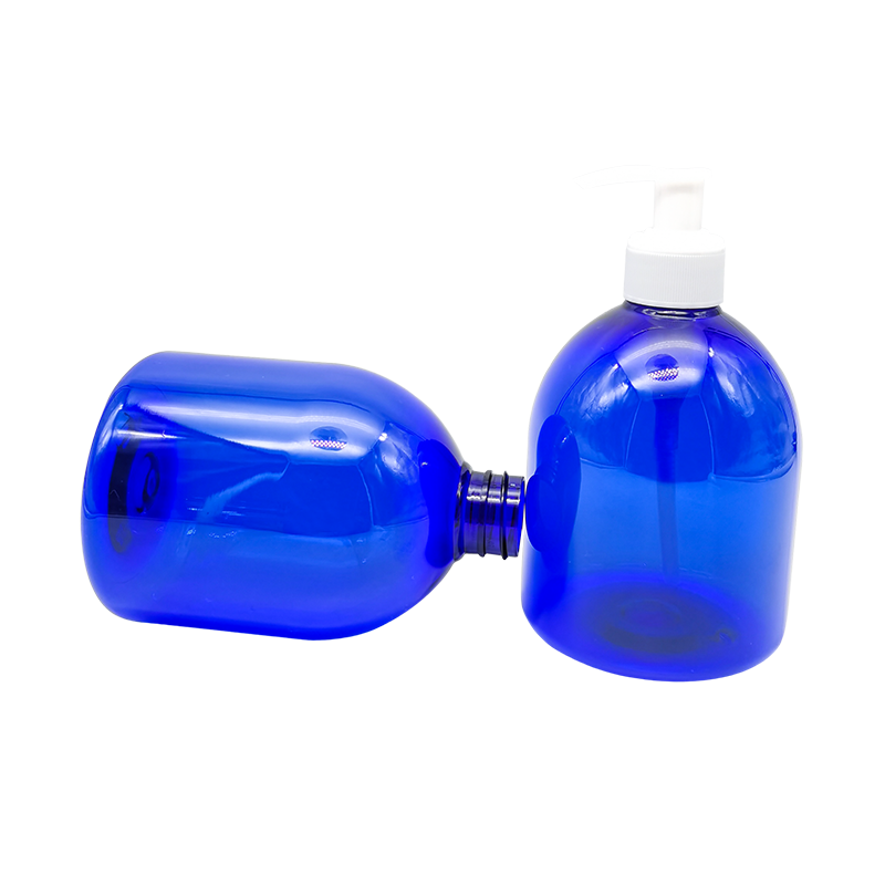 ขวดเจลล้างมือ สีฟ้า