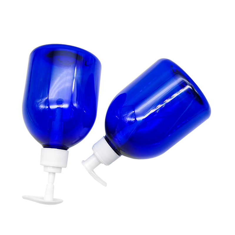 ขวดเจลล้างมือ สีฟ้า